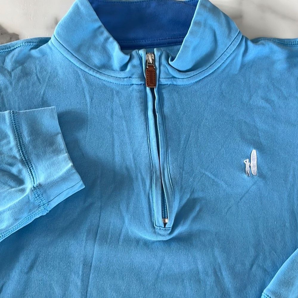 Johnnie-O West Coast Prep 1/4 Zip Pullover Sweatshirt Sz. M